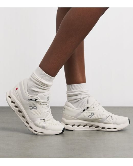 On Shoes White Cloudsurfer 2 Trainers
