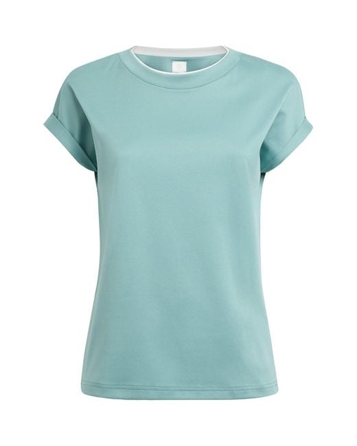 Eleventy Blue Cotton T-Shirt