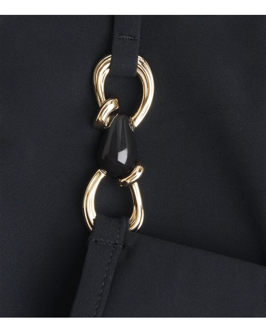 Zimmermann Black Open-Back Mahon Swimsuit