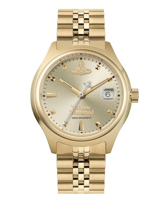 Vivienne Westwood Metallic Stainless Steel Little Camberwell Watch