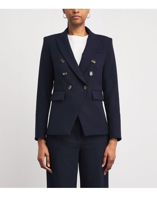 Veronica Beard Blue Miller Dickey Blazer