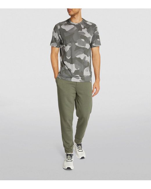 RLX Ralph Lauren Gray Camouflage Print T-shirt for men