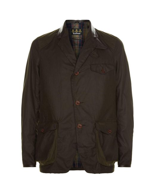Barbour Green Heritage Beacon Sports Jacket for men