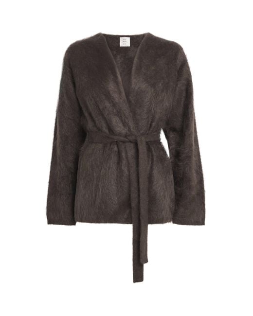 Almada Label Brown Cashmere Aria Cardigan