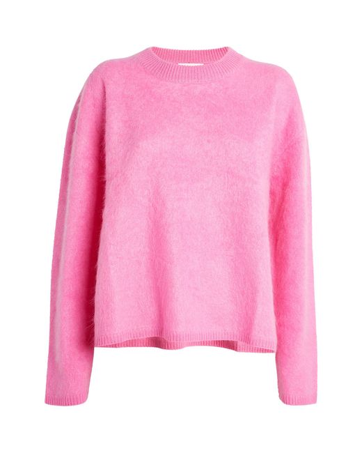 Lisa Yang Pink Cashmere Natalia Sweater