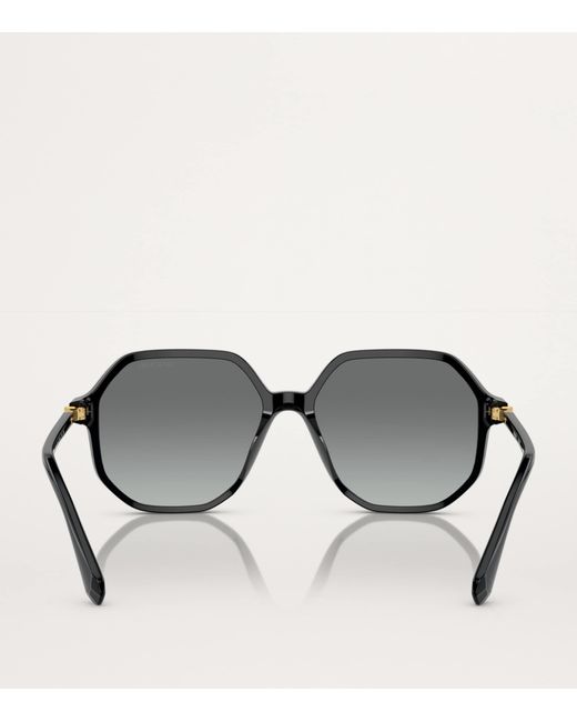 Swarovski Gray Oversized Sk6003 Sunglasses