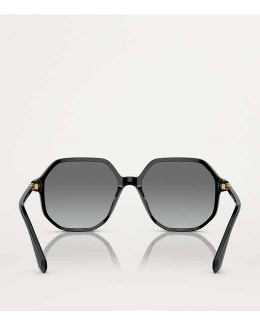 Swarovski Gray Oversized Sk6003 Sunglasses