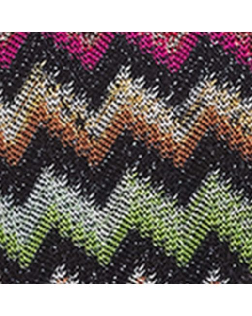 Missoni White Zigzag Playful Halterneck Bikini