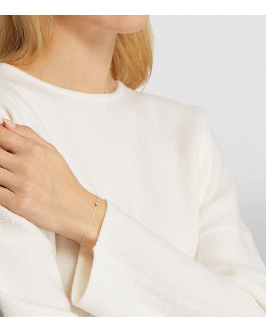 RedLine White And Diamond Illusion Bracelet
