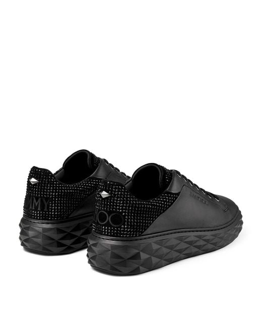 Jimmy Choo Black Diamond Maxi Low-top Sneakers for men
