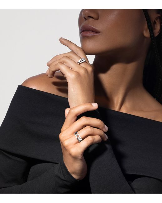 Messika Metallic Move Classique And Diamond Ring