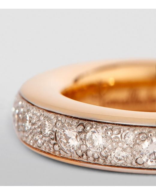 Pomellato Natural Rose And Diamond Iconica Ring