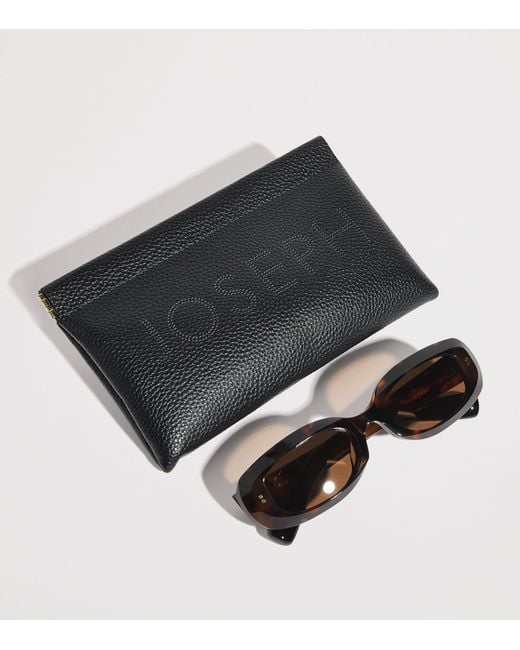 Joseph Brown Oval Bahia Sunglasses