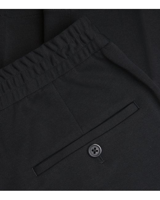 Polo Ralph Lauren Black Double-Knit Tailored Trousers for men