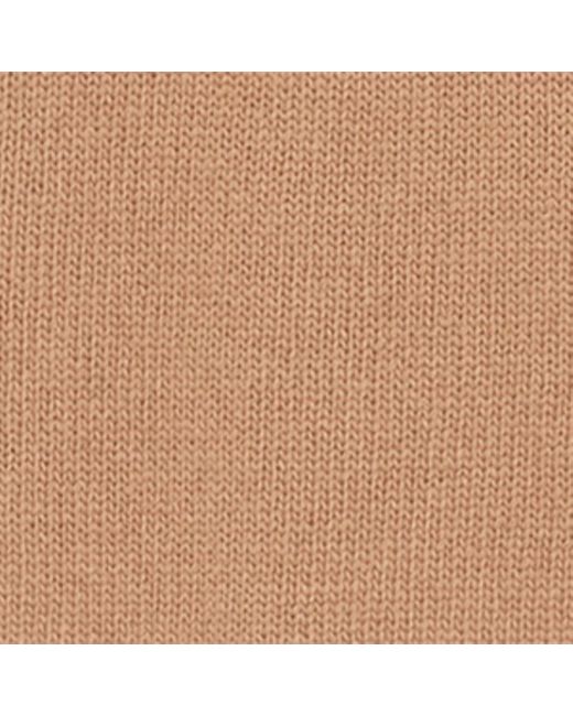 Prada Natural Wool-Cashmere Logo Sweater