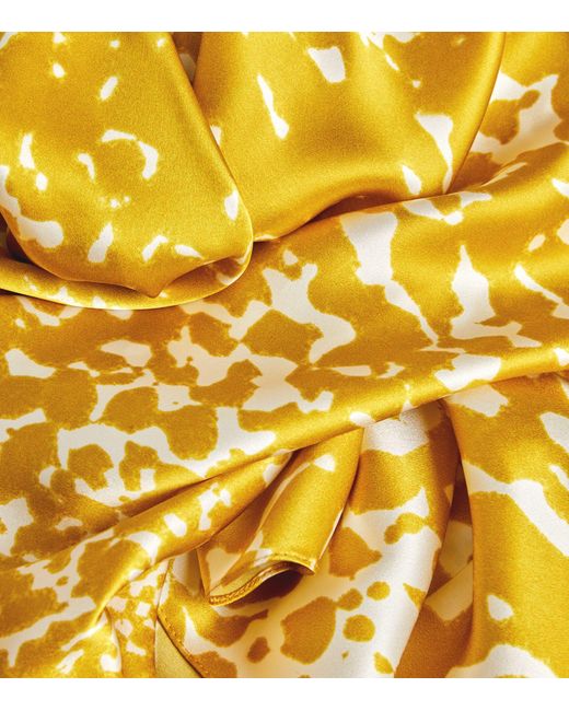 Roksanda Yellow Silk Ameera Skirt