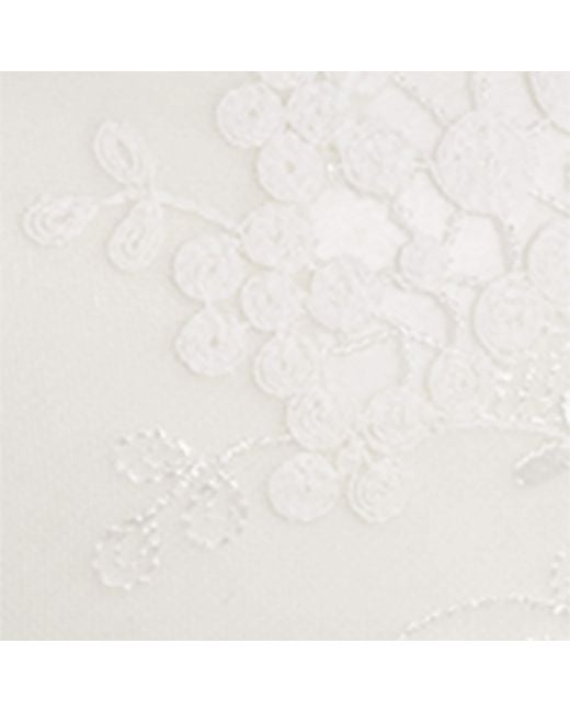 Simone Perele White Lace Wish Half-Cup Bra