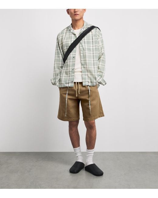 A.P.C. Natural Cotton Jackson Shorts for men