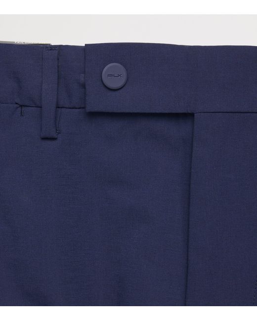 Ralph Lauren Blue Tailored Performance Shorts for men