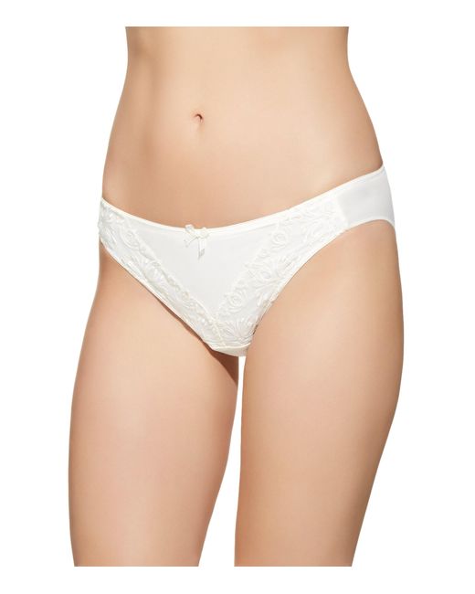 Chantelle White Champs Elysees Brazilian Briefs