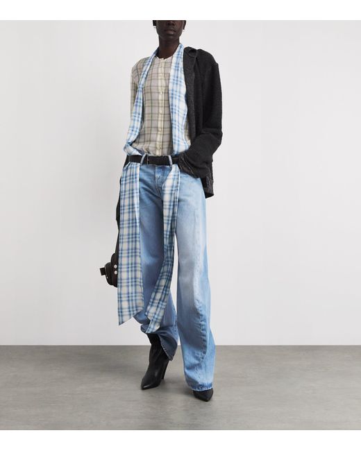 Acne Blue Vintage 2006 Wide-Leg Jeans