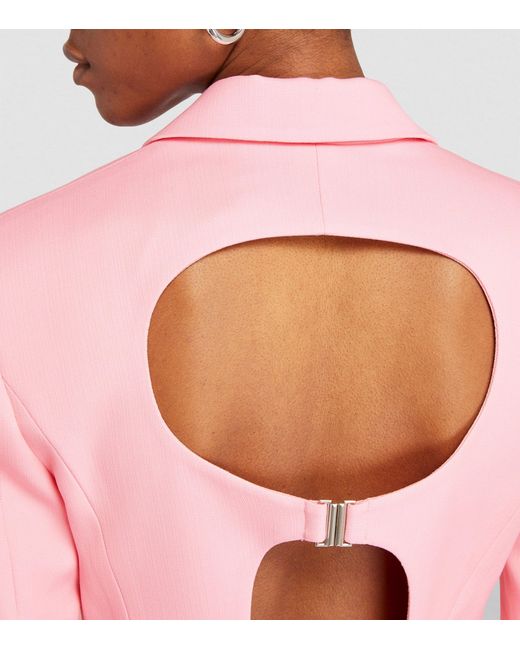 LVIR Pink Single-breasted Blazer