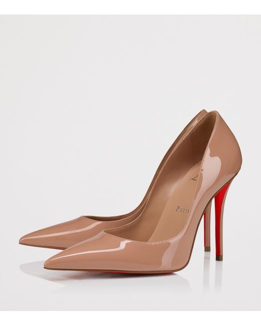 Christian Louboutin Pink Miss Z Patent Leather Pumps 100
