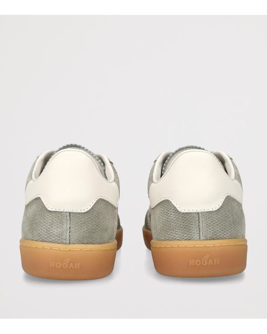 Hogan Green Suede Cool Sneakers