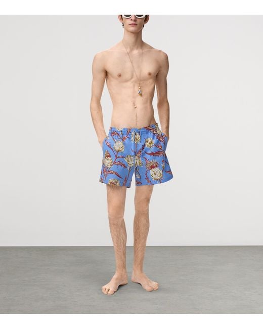 Loewe Blue X Paula's Ibiza Artichoke Swim Shorts for men
