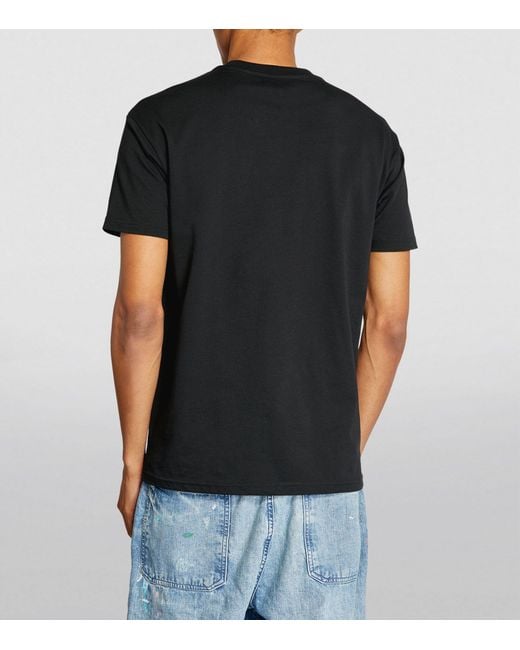 Vivienne Westwood Black Cotton Graphic T-shirt for men