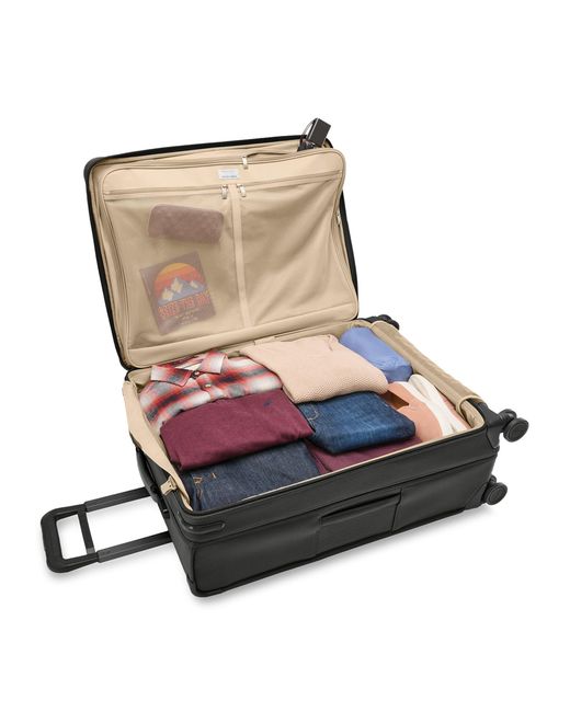 Briggs & Riley Black Large Baseline Expandable Spinner Suitcase