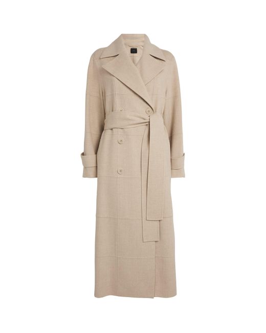 Joseph Natural Wool-Silk Animation Merton Coat