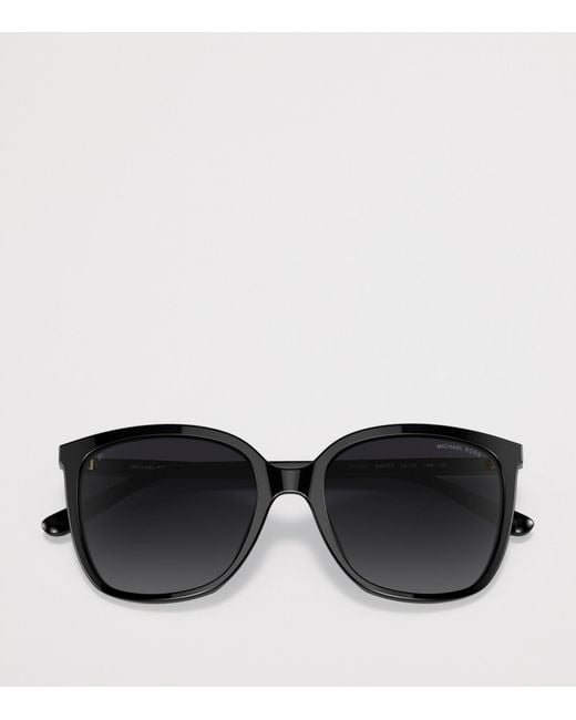 Michael Kors Black Anaheim Square Sunglasses