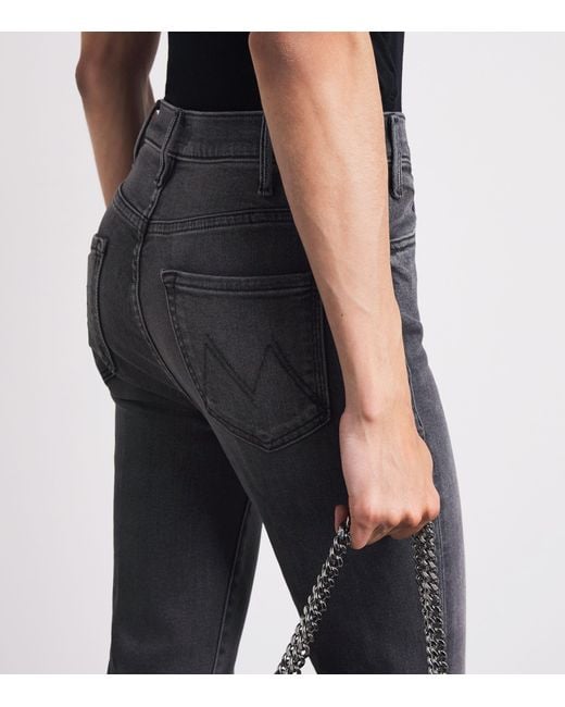 Mother Gray The Hustler Ankle Jeans