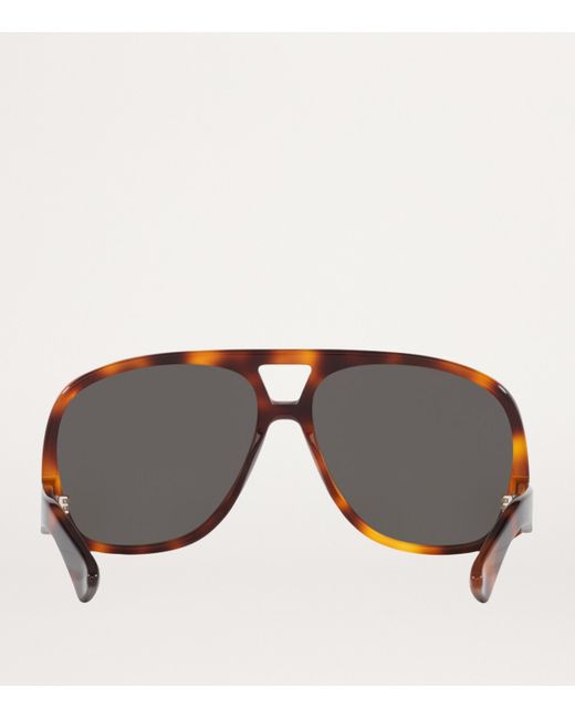 Saint Laurent Gray Acetate Sl 652 Sunglasses