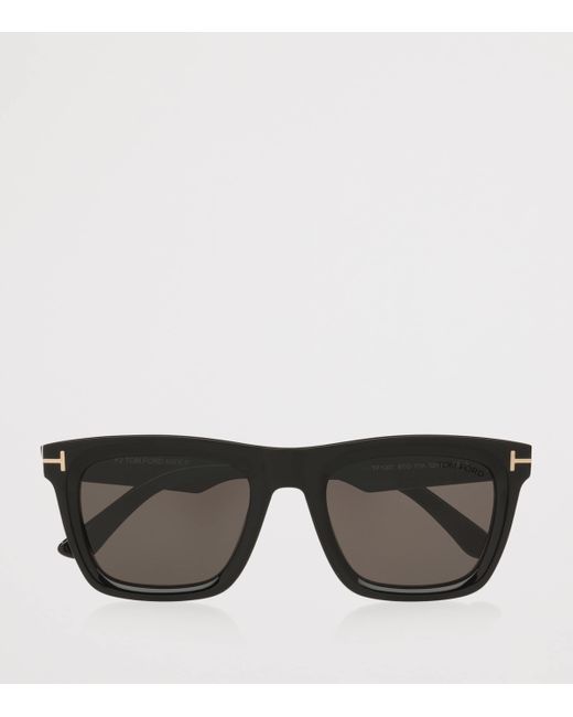 Tom Ford Gray Square Lelio Sunglasses for men