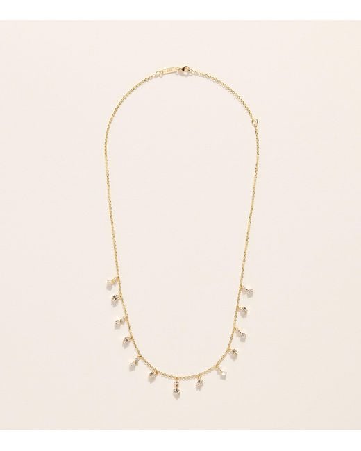 Suzanne Kalan Natural And Diamond Classic Cascade Necklace