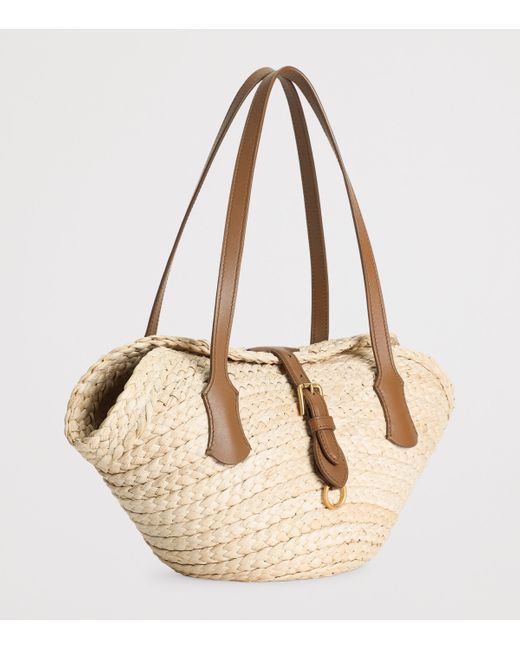 Dolce & Gabbana Natural Straw Shoulder Bag