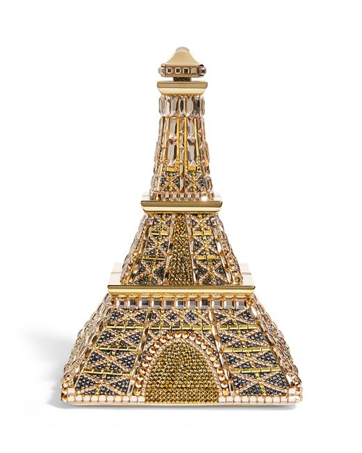 Judith Leiber Metallic Embellished Eiffel Tower Bonne Nuit Clutch Bag