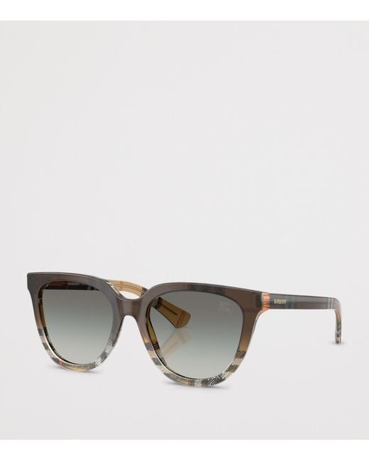 Burberry Gray Acetate Be4469 Phantos Sunglasses