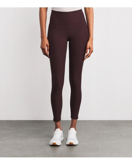 vuori Purple Clean Elevation Leggings