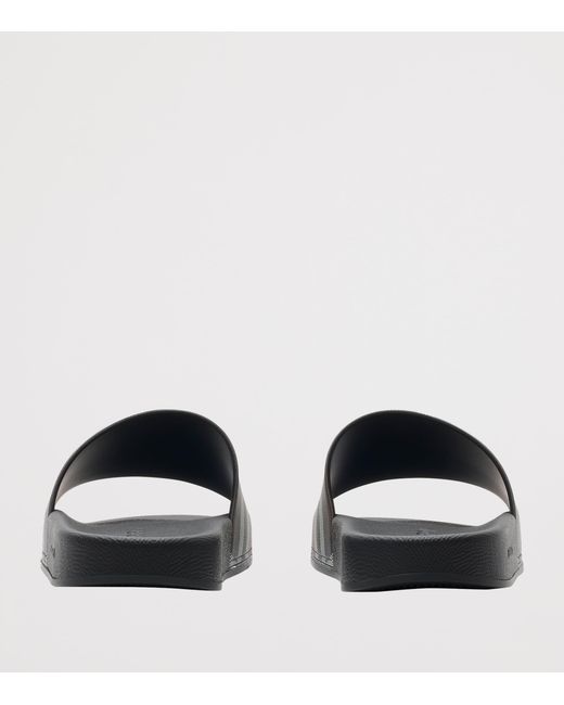 Burberry Brown Check Slides