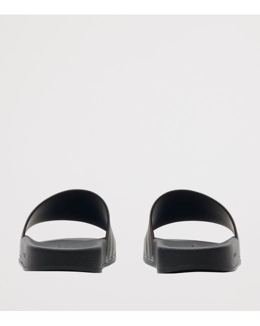 Burberry Brown Check Slides