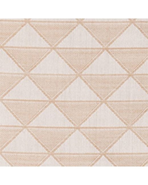 Prada Natural Silk-Wool Triangle Logo Shawl