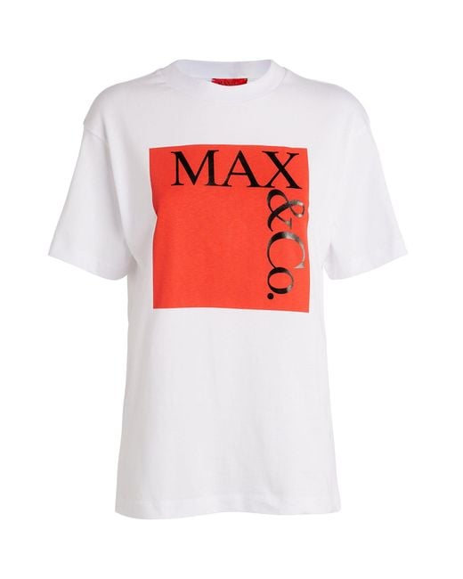 MAX&Co. White X Looney Tunes Patch T-shirt