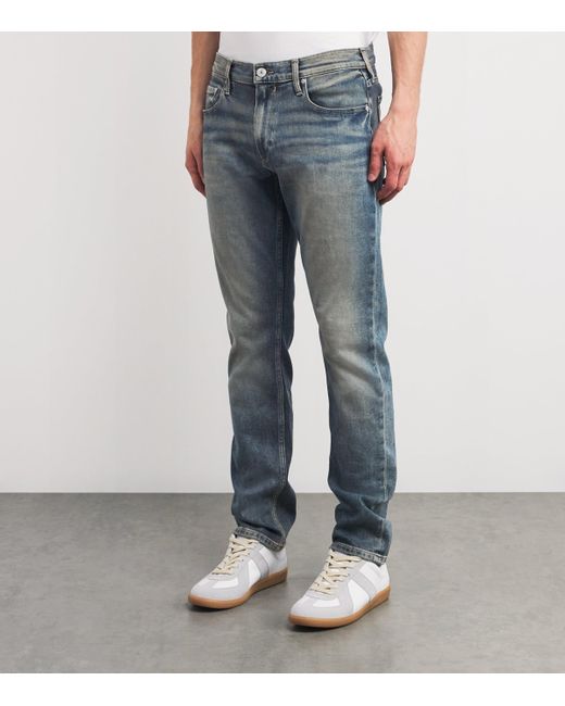 PAIGE Blue Federal Slim Jeans for men