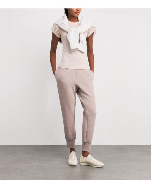 Varley Gray The Slim Cuff Sweatpants