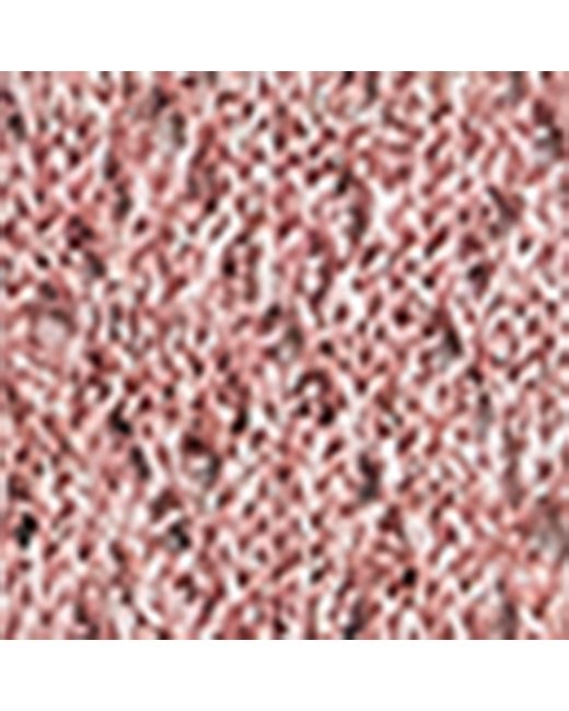 Eleventy Pink Silk-Linen-Blend Skinny Scarf