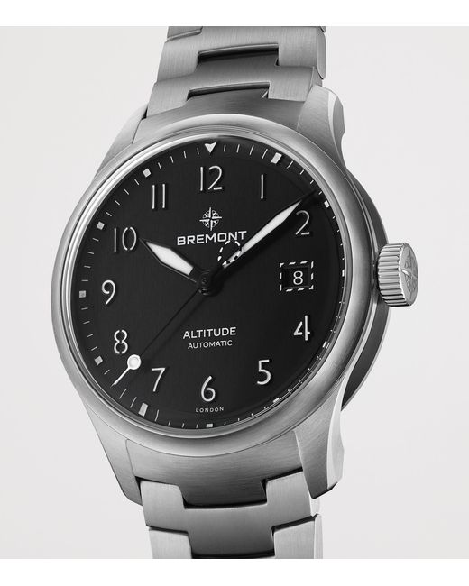 Bremont Gray Stainless Steel Altitude Date Watch