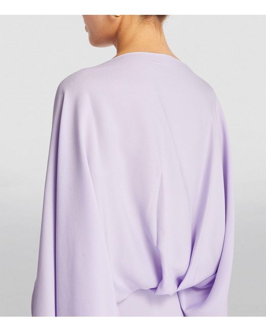 ‎Taller Marmo Purple Eolia Maxi Dress